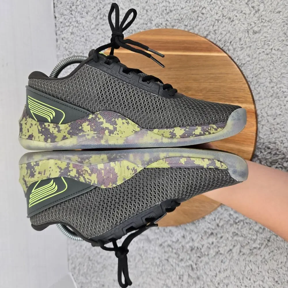 TYR Womens 8 CXT-2 Trainer Black Green Camo Low Top Athletic Gym Training Shoe